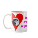 I Love You & Penguins & Pandas, Too mugs