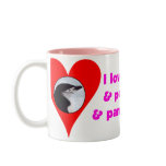 I Love You & Penguins & Pandas, Too mugs