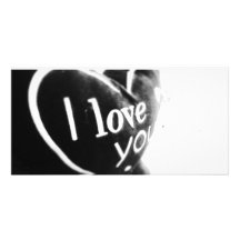 I LOVE YOU PHOTO CARD TEMPLATE