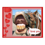 I love you post card