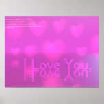 I Love You posters