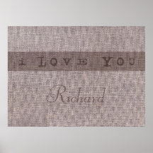 I Love You Posters