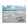 I Love You, Sand Writing on the Beach