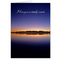 I love you so deeply inside card