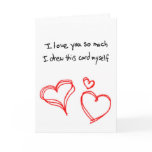 I love you so much... greeting cards