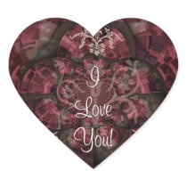 I Love You Stickers
