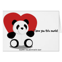 I love you this much greeting cards