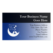 I Love You to the Moon and Back Business Card Template