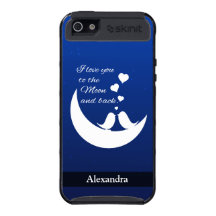 I Love You to the Moon and Back iPhone 5 Cover