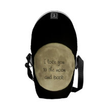 I love you to the moon and back mini messanger bag messenger bags