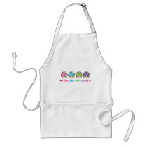 i love you very mush aprons