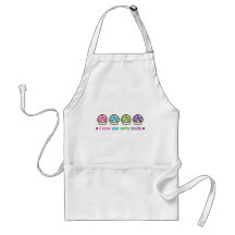 i love you very mush aprons