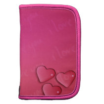 I Love You  Wallet Folio planners