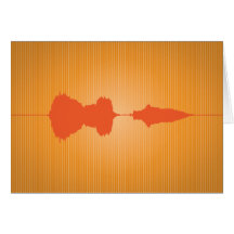 I Love You Waveform Folding Card 3