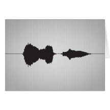 I Love You Waveform Folding Card 4