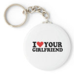 I love your girlfriend keychains