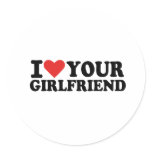 I love your girlfriend stickers