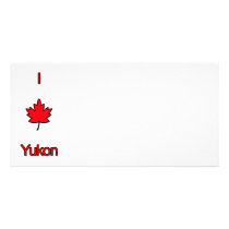 I Love Yukon Photo Card