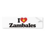 I Love Zambales bumper stickers