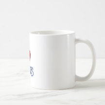 I Love Zombies! Coffee Mug