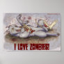 I Love Zombies! Posters