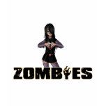 I Love Zombies t-shirts
