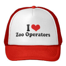 I Love Zoo Operators Trucker Hat