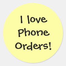 I lovePhone Orders! Stickers