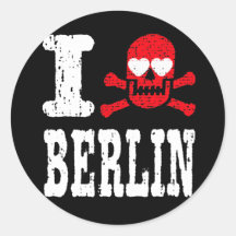 I LUV BERLIN STICKER