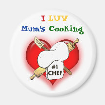 I Luv Mum Magnet