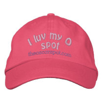 I luv my O spot Embroidered Baseball Cap