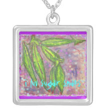 i luv sugar snaps custom jewelry