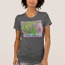 i luv sugar snaps tee shirts