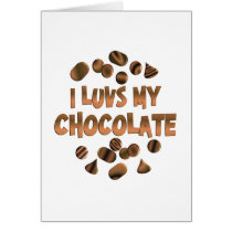 I Luvs Chocolate cards