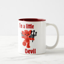 I`m a little devil mugs