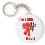 I`m a little devil key chain