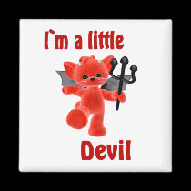 I`m a little devil magnets