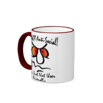 I’m Not Anti-Social (1) Coffee Mug