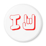 I \m/ Rock - Emo, Rocker, Alternative, Music magnets