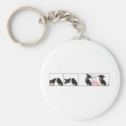 "I made food" Key Chain