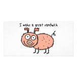 I Make A Great Sandwich Pork photo cards