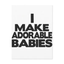 i make adorable babies