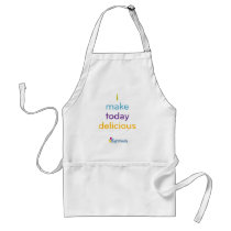 I make today delicious apron