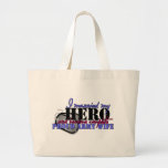 I MARRIED MY HERO ARMY BAG