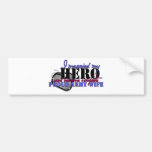 I MARRIED MY HERO ARMY BUMPER STICKER