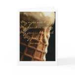 I melt greeting cards