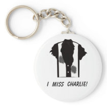 I miss Charlie keychain - fight