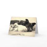 I Miss You Card
