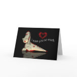 I miss you so much weepy dragon card