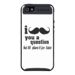I moustache you a question